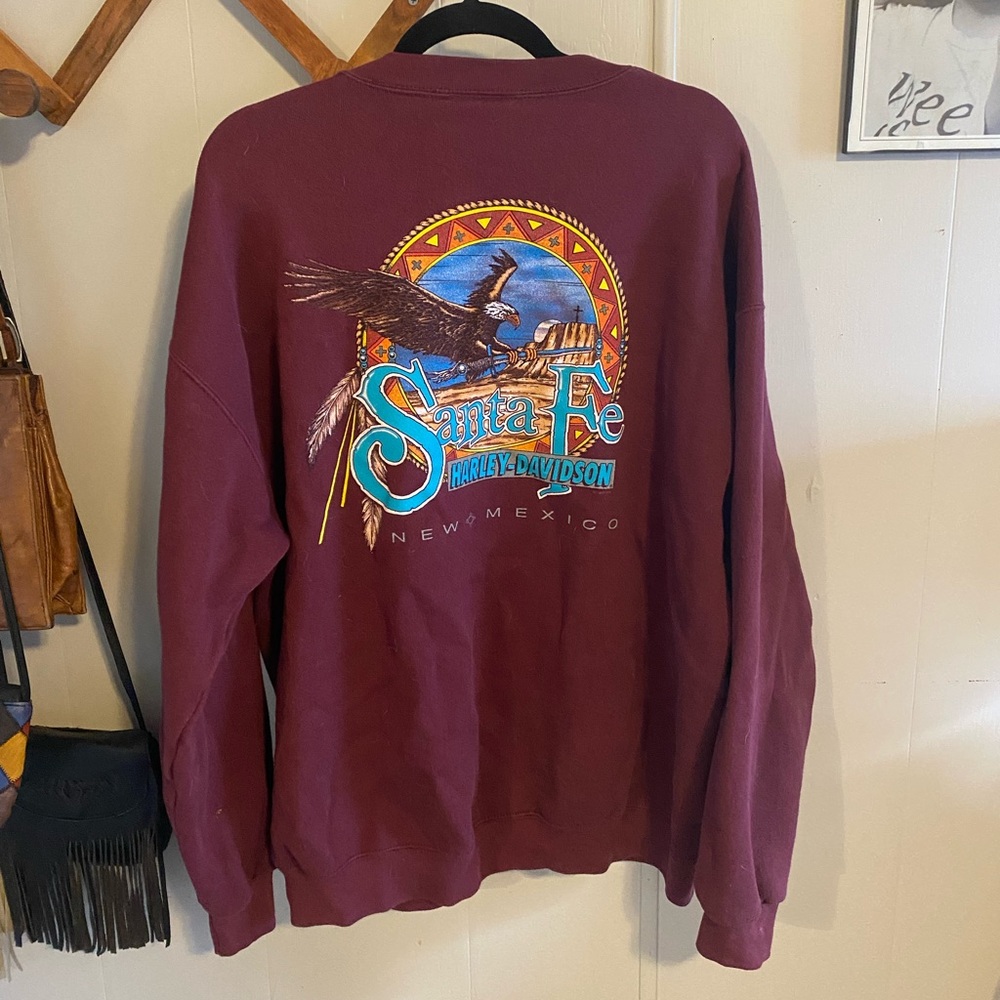 Santa Fe Harley Davidson Sweater